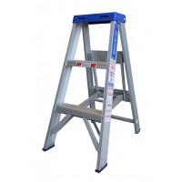 INDALEX Pro Series Aluminium Single Sided Step Ladder 3ft 0.9m
