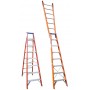 INDALEX Pro Series Fibreglass Dual Purpose Ladder 8ft 2.4m - 4.4m image