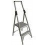 INDALEX Tradesman Aluminium Slimline Platform Ladder 2 Steps 1.5m/0.6m image