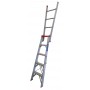 INDALEX Tradesman Aluminium Dual Purpose Ladder 5ft 1.5m - 2.6m image