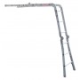 INDALEX Tradesman Aluminium Multipurpose Ladder 13ft 1m - 3.95m image