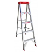 INDALEX Tradesman Aluminium Single Sided Step Ladder 5ft 1.5m