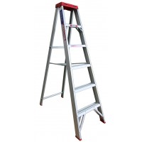 INDALEX Tradesman Aluminium Single Sided Step Ladder 6ft 1.8m