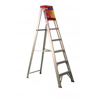 INDALEX Tradesman Aluminium Single Sided Step Ladder 7ft 2.1m