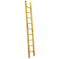 INDALEX Tradesman Fibreglass Single Ladder 8ft 2.4m