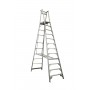 INDALEX Pro Series Aluminium Platform Ladder 150kg 12 Steps 3.6m Platform image