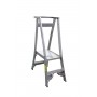 INDALEX Pro Series Aluminium Platform Ladder 180kg 2 Steps 0.6m Platform image