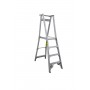 INDALEX Pro Series Aluminium Platform Ladder 180kg 4 Steps 1.2m Platform image