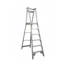INDALEX Pro Series Aluminium Platform Ladder 180 kg 6 Steps 1.8m Platform image