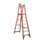 INDALEX Pro Series Fibreglass Platform Ladder 180kg 7 Steps 2.1m Platform image