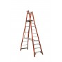 INDALEX Pro Series Fibreglass Platform Ladder 150kg 10 Steps 3.0m Platform image