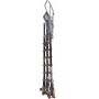LITTLE GIANT Safety Cage Adjustable Fibreglass Platform Ladder 8ft - 14ft 2.4m - 4.2m image