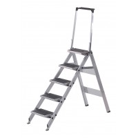 LITTLE JUMBO Safety Step Stair Ladder 5 Steps with Handrail 1.15m