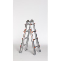 WAKU Aluminium Telescopic Ladder 1.29m - 4.20m