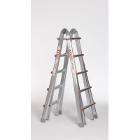 WAKU Aluminium Telescopic Ladder 1.57m - 5.30m