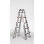 WAKU Aluminium Telescopic Ladder 1.57m - 5.30m image