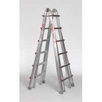 WAKU Aluminium Telescopic Ladder 1.85m - 6.40m